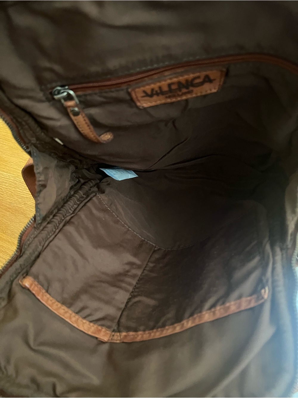 Vilenca Holland Woven Leather Backpack | New with Tags - Picture 8 of 11